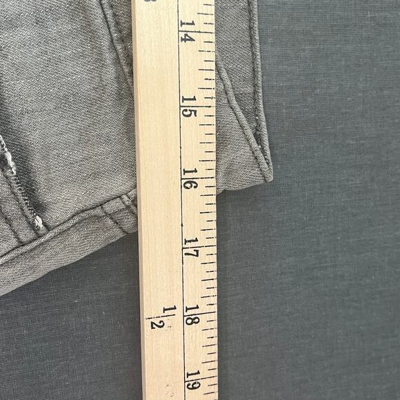 J Brand Denim Cut Off Shorts Womens Size 28 Gray Distressed Frayed Hem Festival - Picture 11 of 11